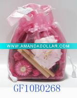 Wholesale 160g scented potpourri in jute bag