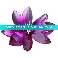 Wholesale Colorful crystal rose flower