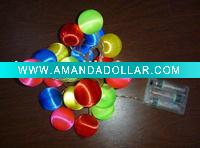 Wholesale colorful ball battery led christmas light