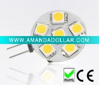 Wholesale Top quality G4 led christmas light 1.2W 5050 smd Led (G4-LS)