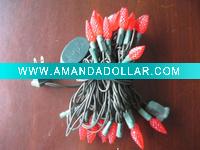 Wholesale 50L STRAWBERRY CHRISTMAS LIGHT