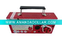 RED CUTE PAPER PENCIL BOX