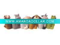Wholesale Plush animal pencil case/pen box