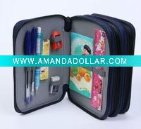 multifunction zip pvc pencil boxes