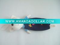 Wholesale plush bear pencil box,school pencil case, animal toy