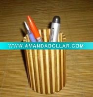 Fortable bamboo pencil box
