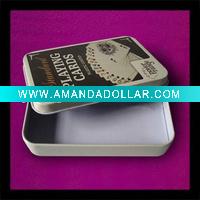 Tin box for playing cards