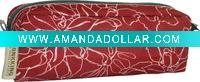 Red 600D Printing Pencil bag