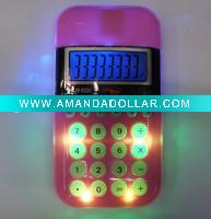 led calculator with light