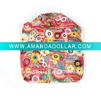 Folding nylon shopping bag
