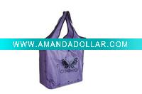 Wholesale fashionable nylon shopping bag