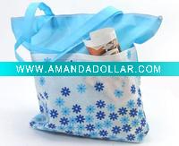 Wholesale customized logo shopping bag with zipper