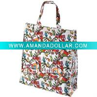 Wholesale Colorful and hot selling nylon shopping bag