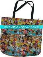 Full color nylon shopping bag
