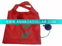 Wholesale Foldable Rose Shopping Bag