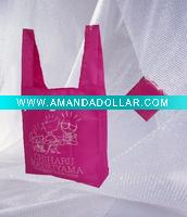 Wholesale fashion nylon shopping bags