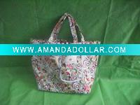 Foldable Nylon bag with Zipper