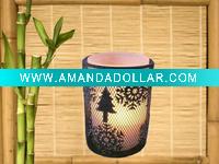 Wholesale Cylinder glass candle holder