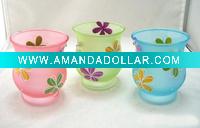 Wholesale glass candle holder