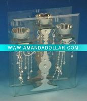 Wholesale new decorative glass candle holder