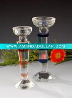 Wholesale new glass Candle Holder