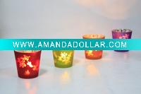 Wholesale Glass candle holder for spring