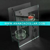 Glass Candle Holder