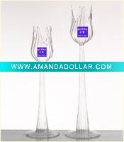 Wholesale modern glass candle holder