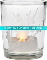 Wholesale Glass candle holder