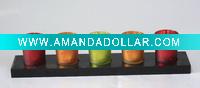 Wholesale Glass candle holder for autumn