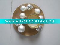 Wholesale glass candle holder