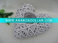 Heart Willow Candle Holder