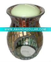 Wholesale Mosaic glass candle holder