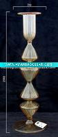 Wholesale Heat-resistant Transparent Glass Candle Holder