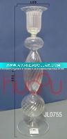 Heat-resistant Transparent Glass Candle Holder