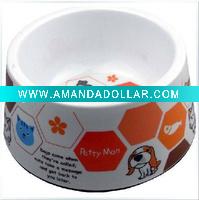plastic pet bowl