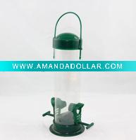 plastic bird feeder