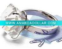 Crystal Diamond Napkin Ring