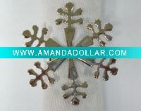 snowflake napkin ring