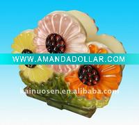 Beautiful resin flower napkin holder