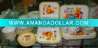 melamine dinnerware set