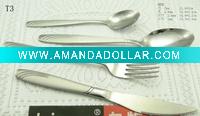 stainless steel fork set