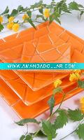 Wholesale Square glass dinnerware set