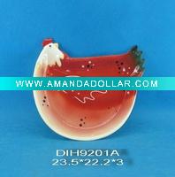 cock,ceramic plate (dinnerware,dinner set)