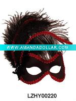 feather masks