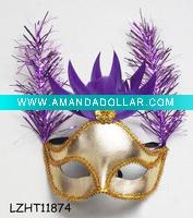 feather party masks