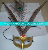 2011 feather mask
