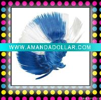Wholesale 2012 World Cup Football Sports fans Mask cheer team Wig Party FBW-0002