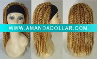 Wholesale fashion party and beauty wig with mask