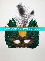 Fancy Party Feather Mask
